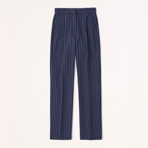 NWT Abercrombie Tailored Relaxed Straight Pant